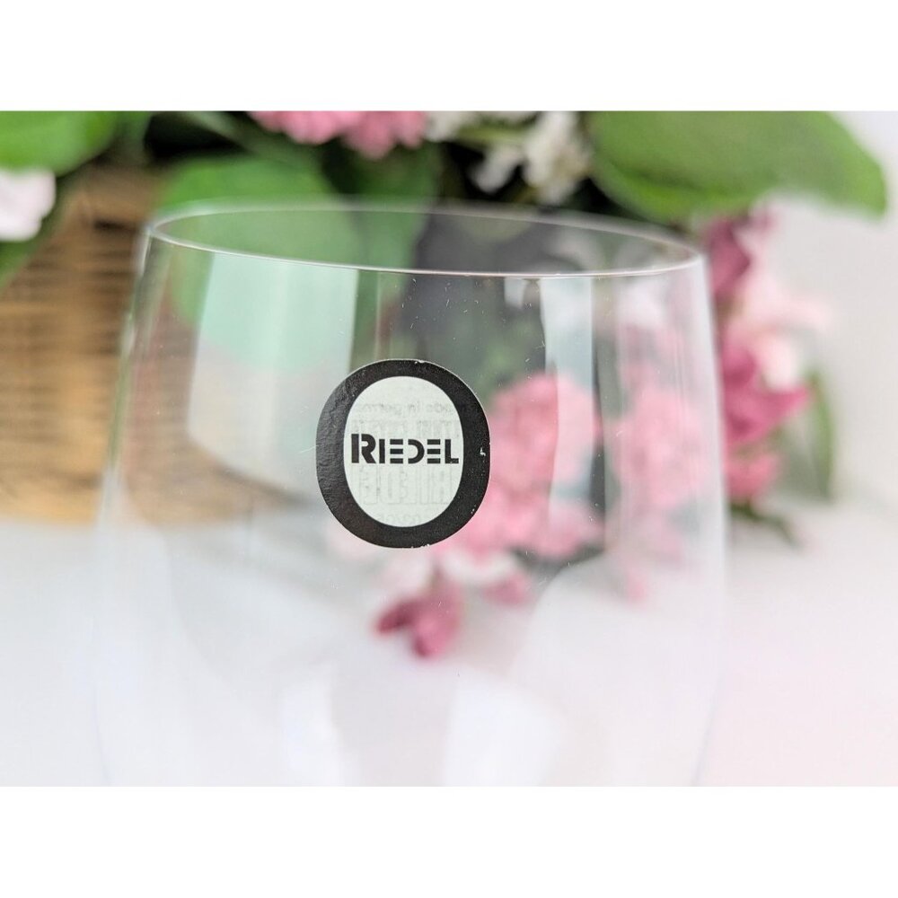 Set of 2 Riedel O Wine Tumblers Cabernet Merlot 21oz Premium Lead-Free Crystal - Picture 5 of 8